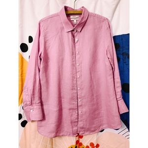 J Crew Linen blouse